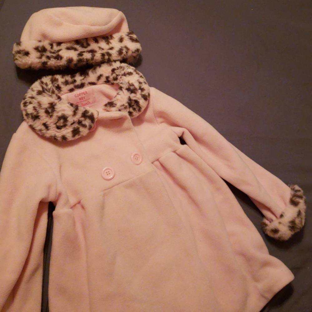 Girls Coat with Hat